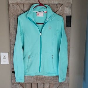 Womens Spyder Core Mint Green Jacket.